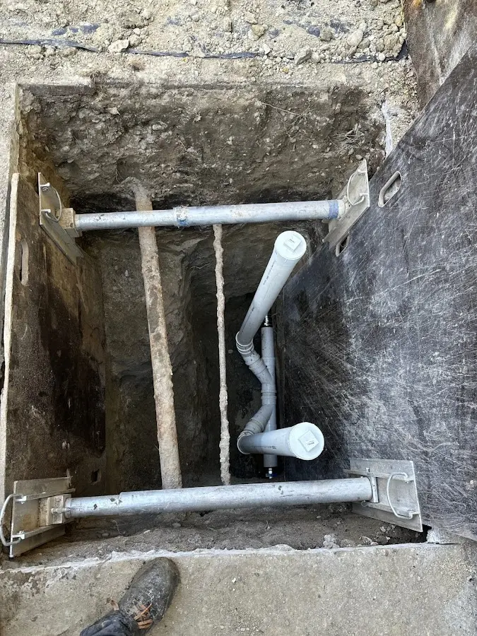 Experienced plumber completing Gas Line Repair work in Red Oak